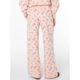 thumbnail image 4 of Celebrity Pink Women's Wide Leg Sweatpants with Wide Elastic Waist, Sizes XS-4X, 4 of 7