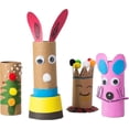thumbnail image 4 of 20 Craft Rolls - Sturdy Brown Cardboard Tubes for Arts and Crafts, 4 of 5