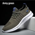 thumbnail image 3 of Frhoxug Men's Striped Running Shoes, Couple Mesh Breathable Sneakers For Outdoor Sports Tennis, 3 of 7