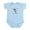 Sky Blue, variant on CafePress - I'm A Keeper Poppa Infant Bodysuit - Baby Light Bodysuit, Size Newborn - 24 Months