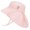 Pink Prairie, variant on Jan & Jul Kids' Adventure Sun-Hat for Girls Boys, Water-Repellent UPF 50 (L: 2-5 years, Coral)
