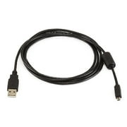 6ft A Male to Mini B 8pin USB Cable w/ ferrites - Monoprice®