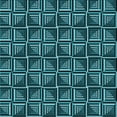 thumbnail image 1 of Ahgly Company Machine Washable Indoor Square Transitional Deep Teal Green Area Rugs, 7' Square, 1 of 7