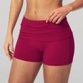 thumbnail image 5 of xfsWaSs Soft High Waisted Yoga Shorts for Women Fitness Running Workout Shorts Comfortable Workout Gym Biker Shorts Women Active Wear, 5 of 6
