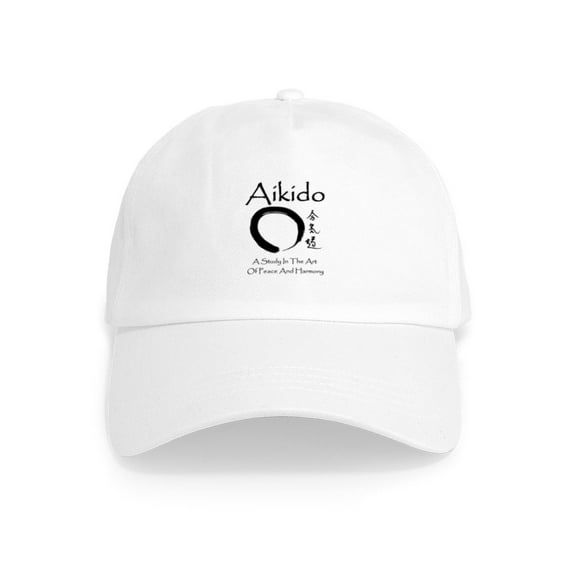 CafePress - Aikido Cap - Adjustable 100% Brushed Unisex Casual Cotton Baseball Cap, Beige, 1