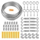 thumbnail image 1 of Kit colgante de luces de cuerda Acero inoxidable Cuerda de alambre de acero Pesado yeacher  Kit para colgar luces de cadena, 1 of 7