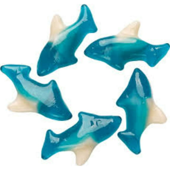 Albanese World's Best Blue Gummi Sharks, 5lbs of Candy