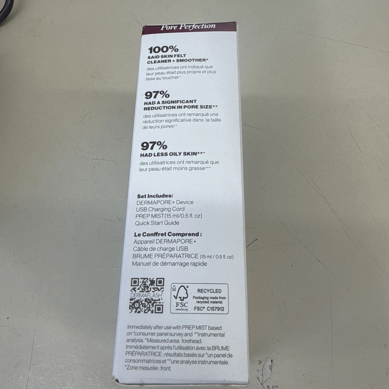 DERMAFLASH DERMAPORE Pore Extractor and Serum Infuser Device, Limited Edition:  Starlight