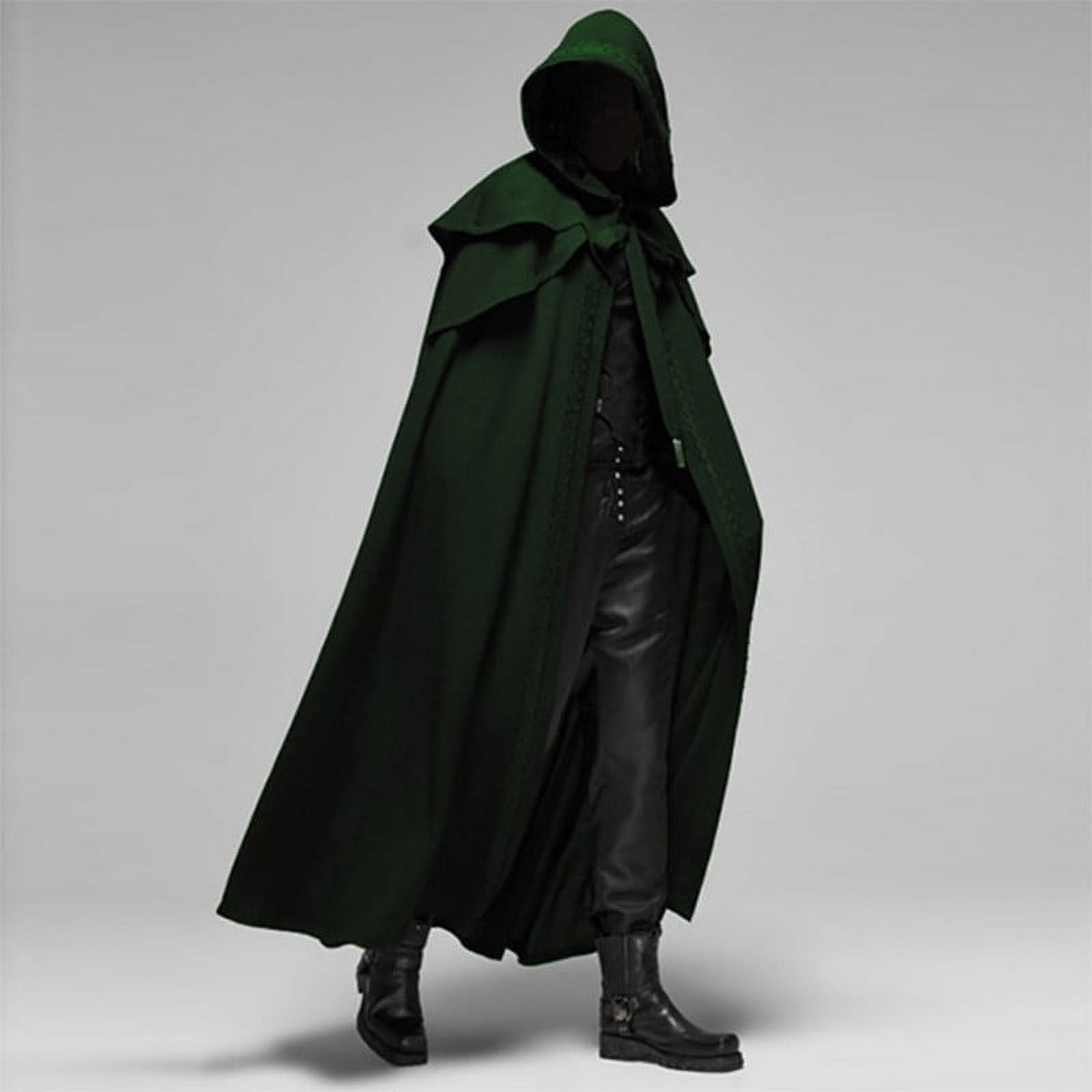 Penkiiy Cloak with Hood Men Clearance Men Halloween Casual Penkiiy Cloak with Hood Men Clearance Men Halloween Casual