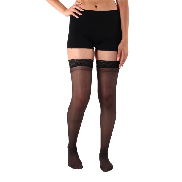 Made in the USA Sheer Compression Stockings Light Graduated Support