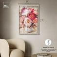 thumbnail image 5 of Blooming Peonies Rue Shadowbox Print Floral Wall Decor by Art Remedy, Blonde Frame, 24 x 36, 5 of 7