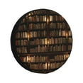 thumbnail image 1 of Fotbe Bookshelves Funda de Llanta de Repuesto con Estampado, Engrosada, Ajuste Universal para Jeep, Remolque, RV, SUV, Camión-14 inch, 1 of 6
