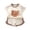 Summer Children Outfit Set-C641-Khaki, variant on Toddler Baby Girls Summer Clothes Letter Short Sleeve T-shirt Top Shorts Sets Cute Newborn Infant Outfits 6M-3T Girls Summer Set 1-8 Years,3-4 Years