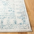 thumbnail image 4 of SAFAVIEH Tulum Flint Oriental Runner Rug, Ivory/Teal, 2' x 8', 4 of 12