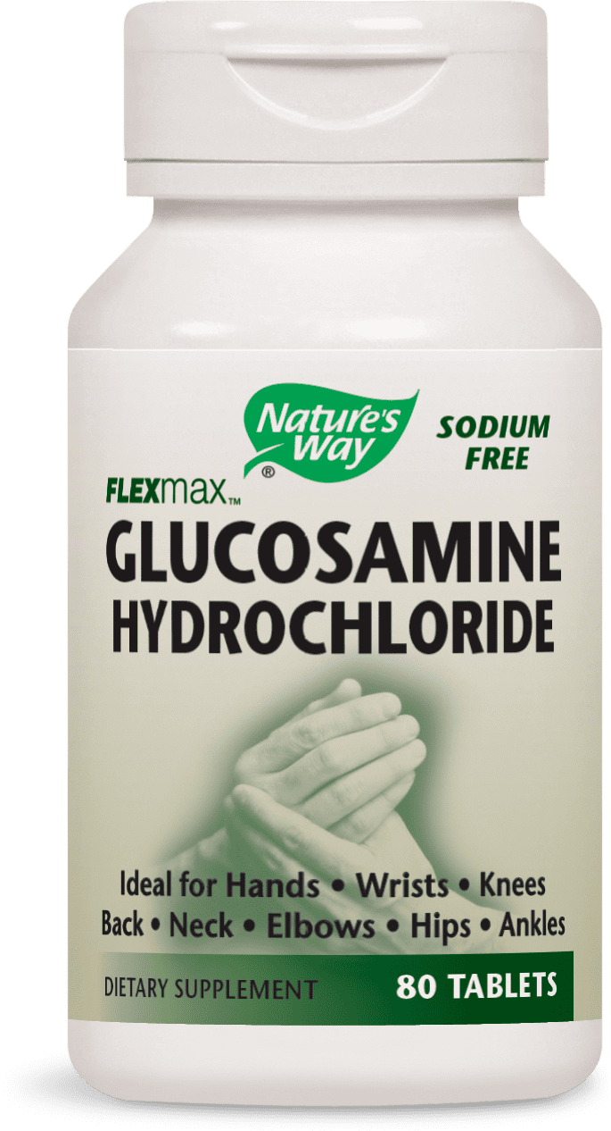 Nature's Way Flexmax Glucosamine Hydrochloride Tablets, SodiumFree, 80 Ct