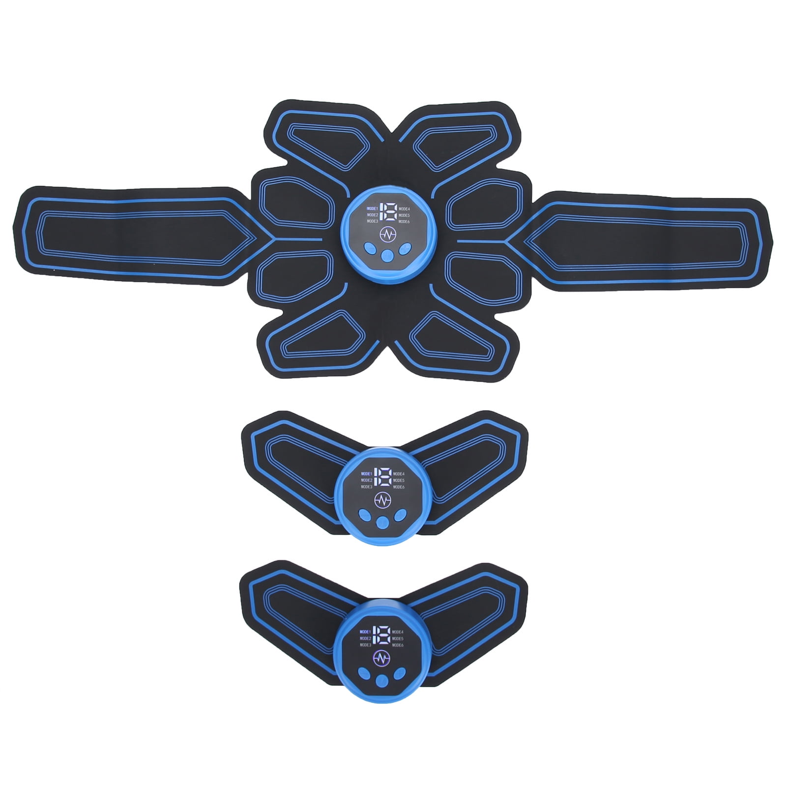 Tebru EMS Fitness Belt,EMS Fitness Belt Electric Abdominal Muscle