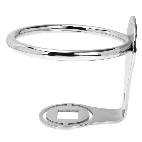 unbranded  Stainless Steel Cup Holder Boat Drink Holders Pontoon Water Goblets Silver