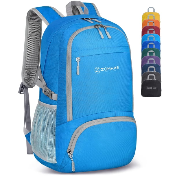 Mochila ZOMAKE ligera, plegable, 30 L, resistente al agua