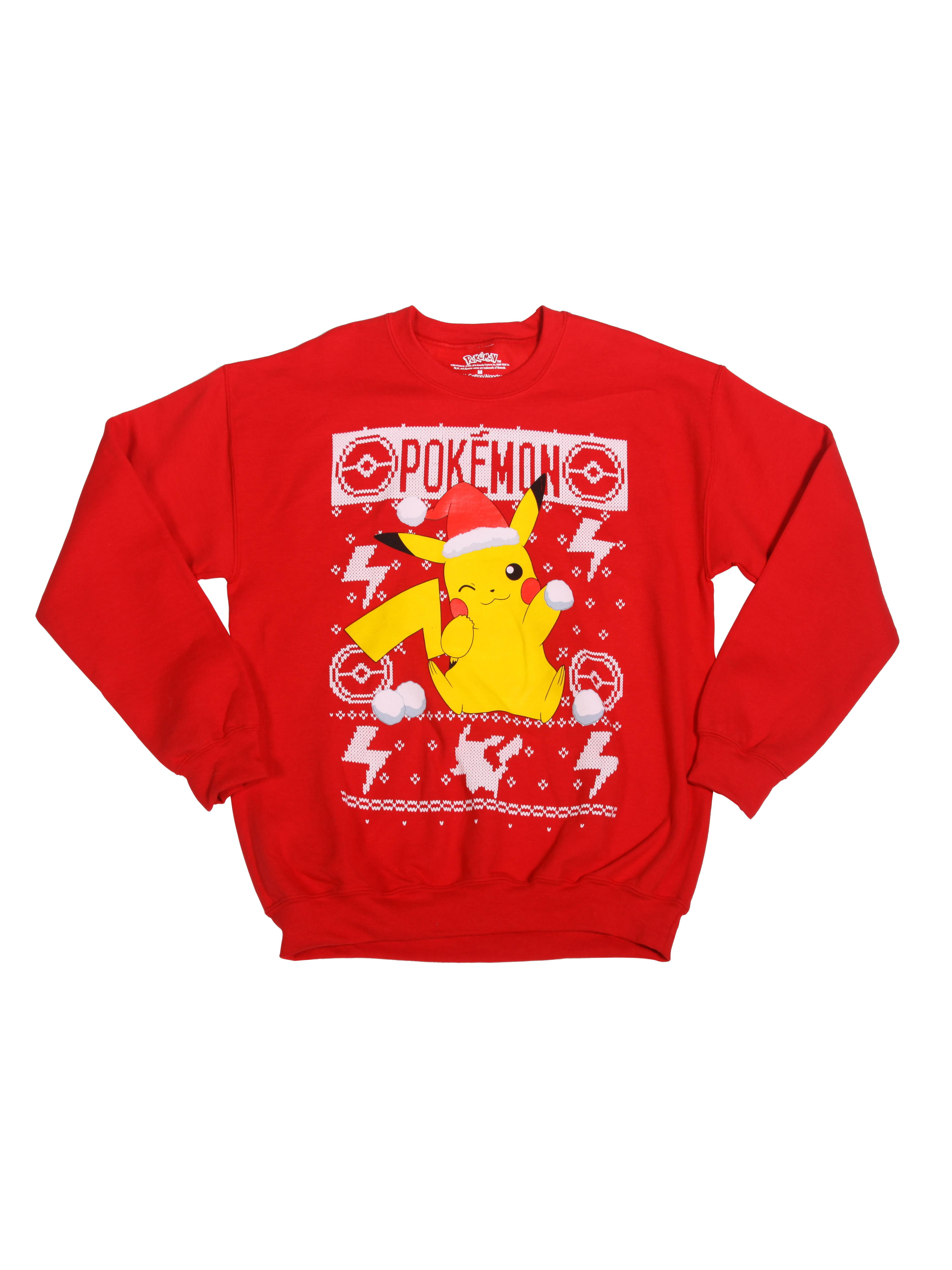 pikachu christmas sweater