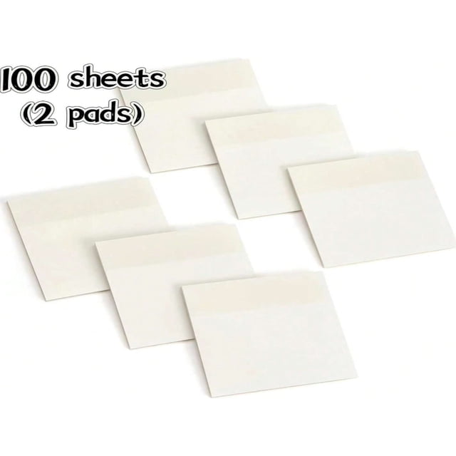 LNGOOR 100 Pcs Self-Adhesive Page Markers Neon Colored Index Tabs Self-Stick Note Pads Neon Flag Sticky Notes The Translucent Adhesive Part Won‘t Cover Up Any Information