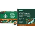 thumbnail image 2 of Starbucks K-Cup Coffee Pods Decaf House Blend 10 Pods & Ground Coffee Decaf House Blend 12 oz, 2 of 5