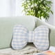 thumbnail image 1 of Cojín Decorativo con Lazo, Almohadón de Peluche Suave con Soporte Lumbar, Cojín de Acento con Relleno, 38 x 30 cm para Hogar, Oficina, Sofá, Silla, 1 of 6