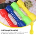 thumbnail image 3 of Miangastore 2pcs Ergonomic Plastic Dumbbells Hand Bars Children Morning Exercise Barbells, 3 of 8