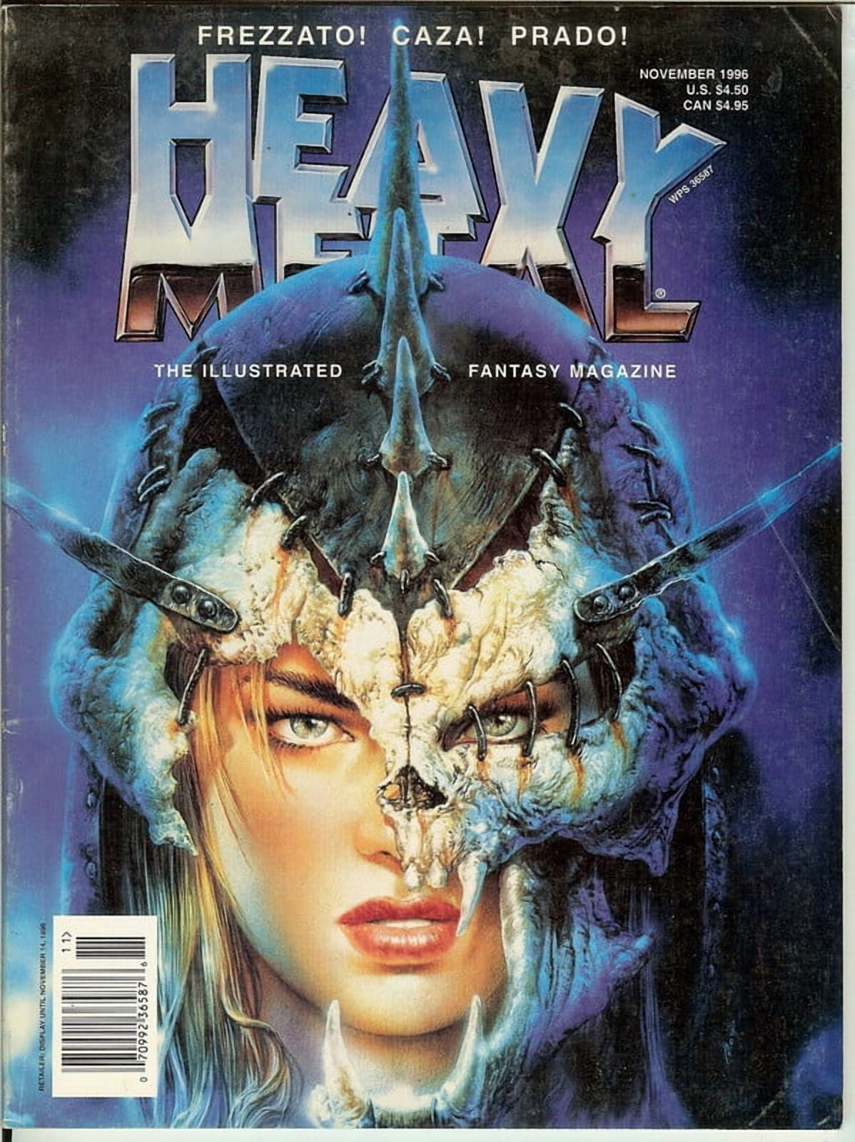 Heavy Metal Magazine November 1996