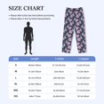 thumbnail image 4 of Hirioo Flowers for Women's PJ Pajama Pants Sleep Pants Women's Home Trousers with Pockets,S-3XL-Large, 4 of 6