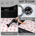 thumbnail image 5 of Bulopur Pink Camo Deer Bow Car Trunk Mat 29" x 39", Pink Camouflage Pattern Cargo Liner, Waterproof Non-Slip Rear Cargo Mat for Women Drivers, 5 of 7