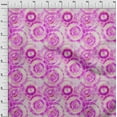 thumbnail image 4 of oneOone Cotton Cambric Fuschia Pink Fabric Tie Dye Sewing Craft Projects Fabric Prints By Yard 42 Inch Wide, 4 of 6