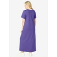 thumbnail image 6 of Woman Within Plus Size Perfect Short-Sleeve Scoopneck Maxi Tee Dress, 6 of 6