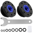 thumbnail image 1 of Front Mount Hydraulic Steering Cylinder Seal Kit Compatible with HC5340/HC5341/HC5342 Metal Hydraulic Cylinder Seal Replacement Set with Pin Wrench Wear-Resistant for Replacement, 1 of 8