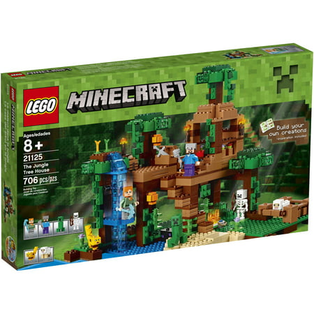 LEGO Minecraft The Jungle Tree House  21125 (Best Minecraft House Tour)