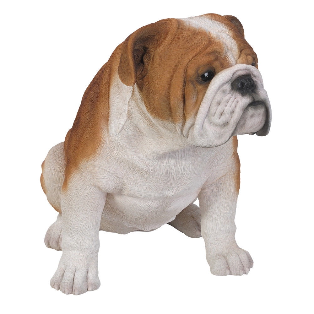18 Tall Life Size English Bulldog Dog Figurine Statue
