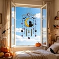 thumbnail image 5 of Dalxymotic Halloween Acrylic Wind Decor, Pumpkin Ghost Witch Design, Spooky Holiday Party Hanging Accent, Fall Decor, Halloween Decorations Indoor Outdoor for Home, Yard, Table, Mantel, 5 of 6