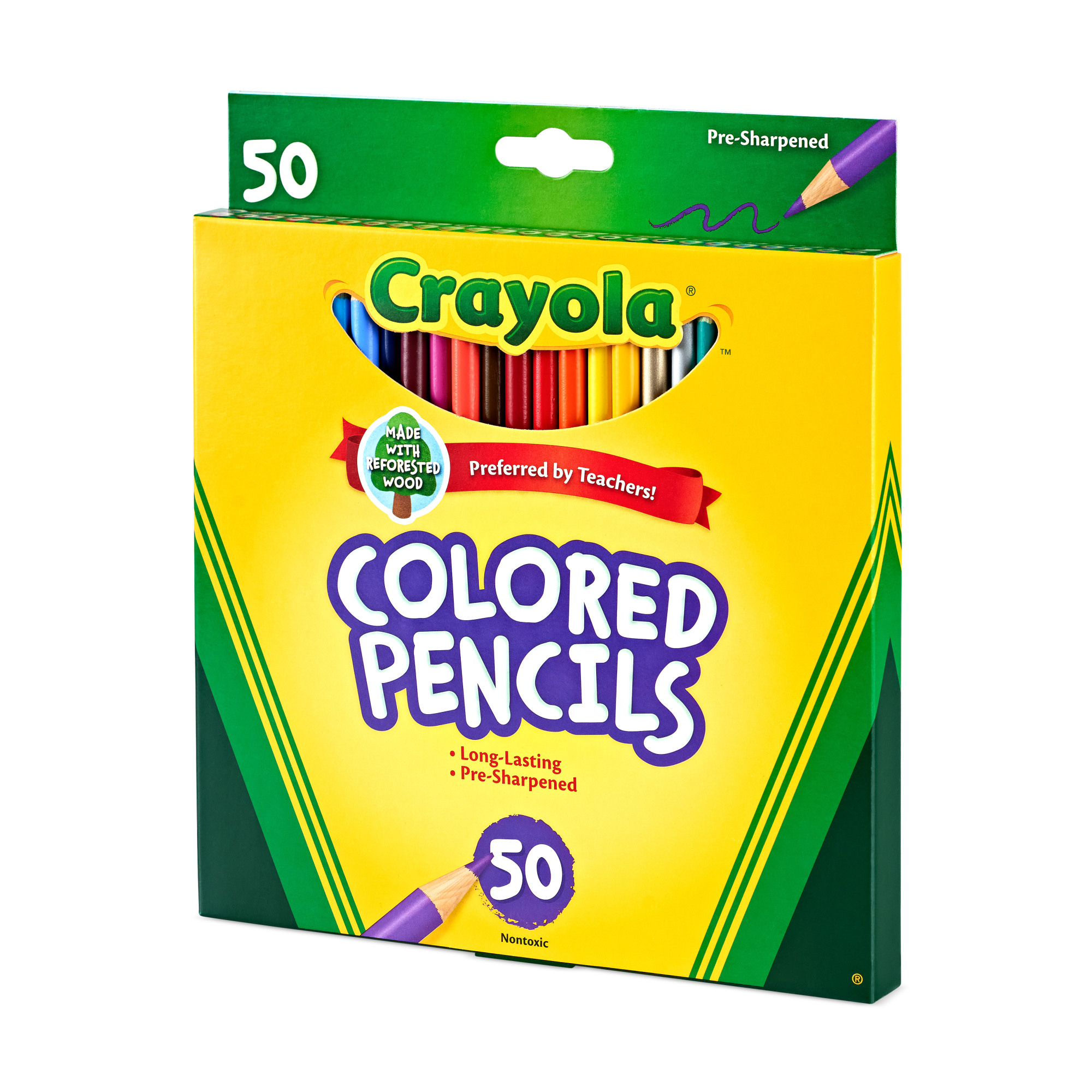 Crayola Colored Pencil Set, 50 Count photo 4