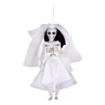 thumbnail image 1 of Monstrate Decoración colgante de esqueleto de Halloween para novia y novio, accesorios fáciles de colocar y mover para Halloween Kits de decoración para fiestas P3-7, 1 of 1