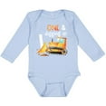 thumbnail image 3 of Inktastic One and Digging It Bulldozer 1st Birthday Boys or Girls Long Sleeve Baby Bodysuit, 3 of 5