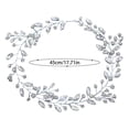 thumbnail image 2 of Cosydays Vigne de Cheveux de Mariage Argentée avec Strass, Pièce de Cheveux de Mariée, Accessoires pour Femmes et Filles, 2 of 6