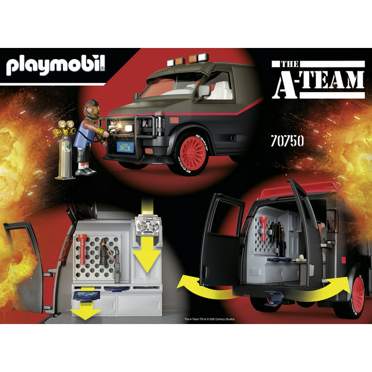 Playmobil La furgoneta del 'Equipo A' 70750 - TIENDAS SORIANO