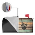thumbnail image 5 of PHELIKA Vintage Old Wooden Texture Rock On Skeleton Magnetic Mailbox Covers Standard Size 25.5"H x 21"W, 5 of 8