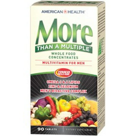 More Than A Multiple For Men (Whole Food Concentrate) American Health Products 90 (Best Whole Foods Products)