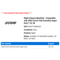 thumbnail image 2 of Right Exhaust Manifold - Compatible with 2002 Ford E-550 Econoline Super Duty 7.3L V8, 2 of 2