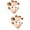 Rose Gold, variant on 6 Pcs Hat Clip Tote Bag Retainer Glove Clips Travel Caps Backpack Holder Handbag