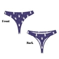thumbnail image 3 of Fotbe Astronaut Rabbit Tanga Sin Costuras para Mujer con Estampado – Panties Invisibles, Transpirables y Cómodos para Uso Diario-Large, 3 of 6