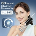 thumbnail image 6 of JTF Mini Cordless Water Flosser for Teeth with 5 Jet Tips and Travel Bag, 3+DIY Modes 230ML Telescopic Tank Portable Rechargeable Water Flosser Dental Oral Irrigator, Black, 6 of 9