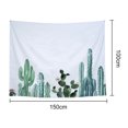 thumbnail image 2 of Coofit Wall Tapestry Decorative Cactus Hanging Tapestry Wall Blanket Photo Backdrop, 2 of 2