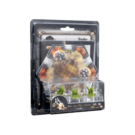 Black Rose Wars: Familiars: Griffin – Unpainted Miniatures by Ares Games – TTRPG RPG – Compatible with Black Rose Wars