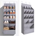 thumbnail image 1 of Organizador de zapatos FENTEC para colocar sobre la puerta con bolsillos grandes, 1 of 9